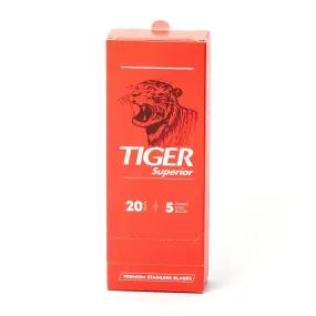 100 Tiger Superior Double Edge Safety Razor Blades