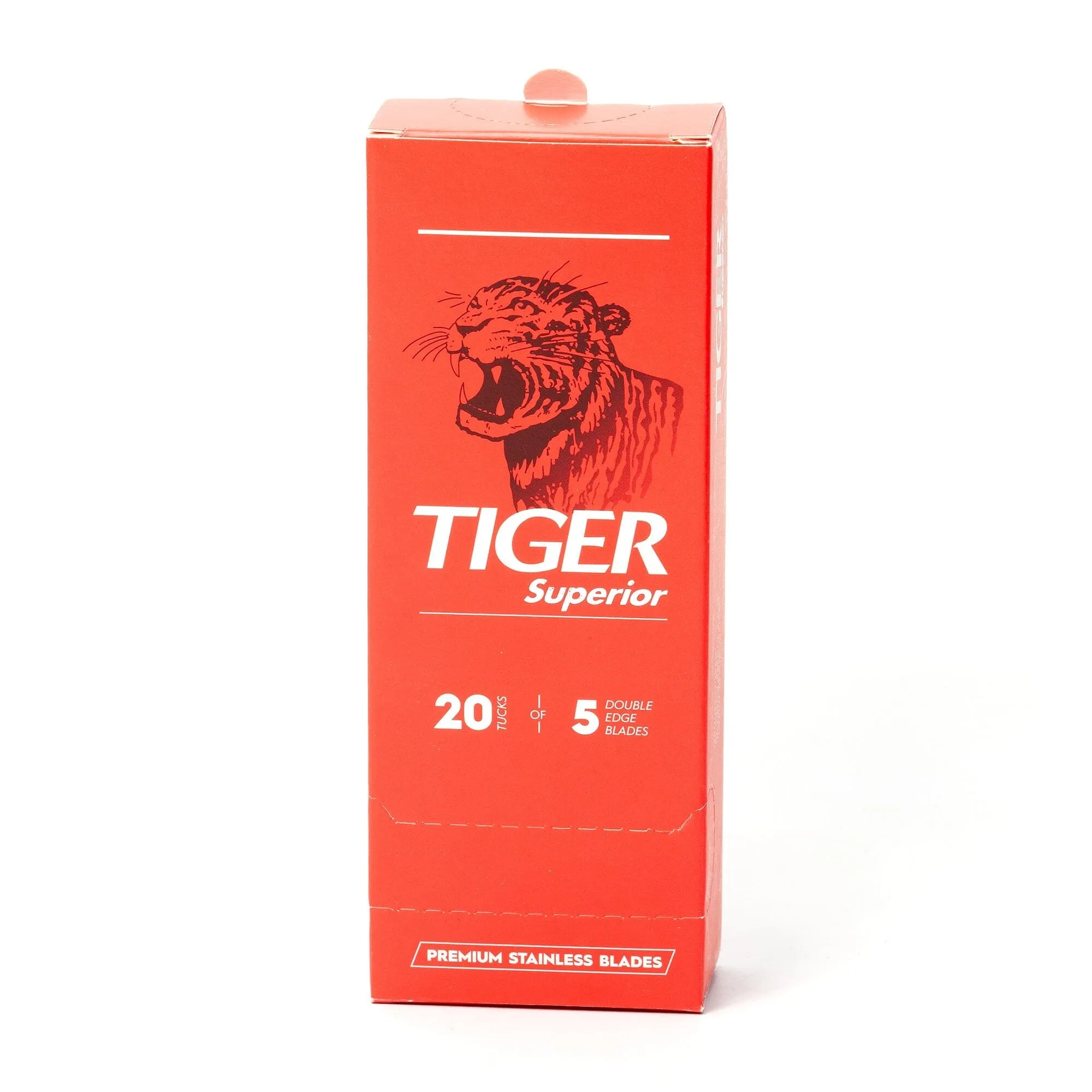 100 Tiger Superior Double Edge Safety Razor Blades