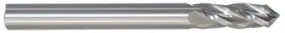 208-643750: 3/8in. Dia., 2-1/2in. Overall Length, 4-Flute, Carbide Drill Mill- SE, 60 deg, Uncoated, USA