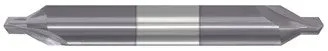 300-003004B: #2 Carbide Center Drill (Combo Drill/Countersink)- 90 deg, 3/16 Shank,  1-7/8 OAL, AlTiN, USA