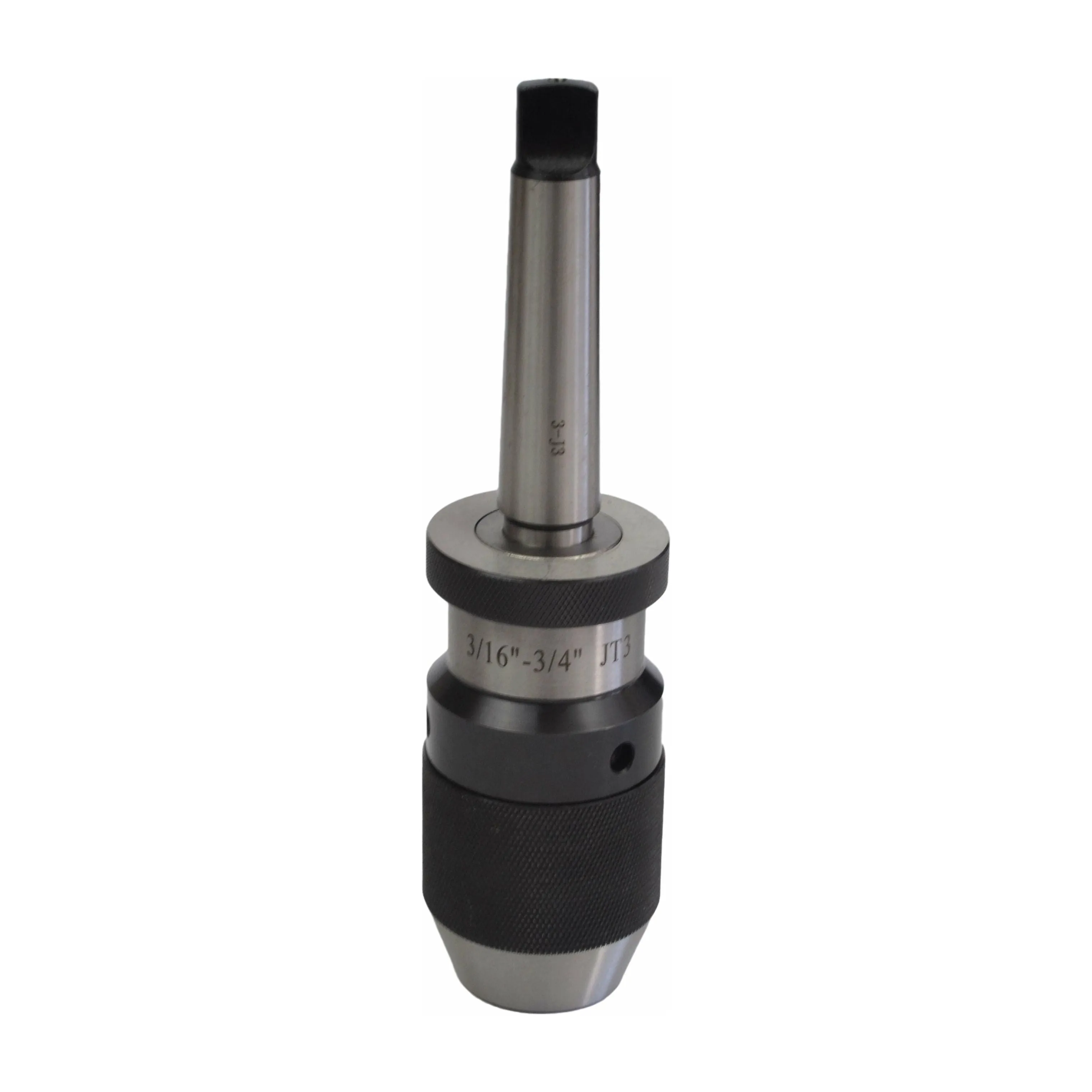 3/16"-3/4" JT3 Keyless Drill Chuck MT3 Arbor with Tang B Series