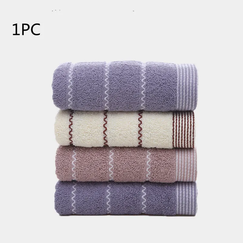 4 Packs Of Towels, Pure Cotton, Adult Face And Bath, Household