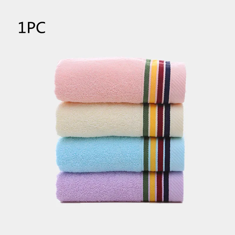 4 Packs Of Towels, Pure Cotton, Adult Face And Bath, Household