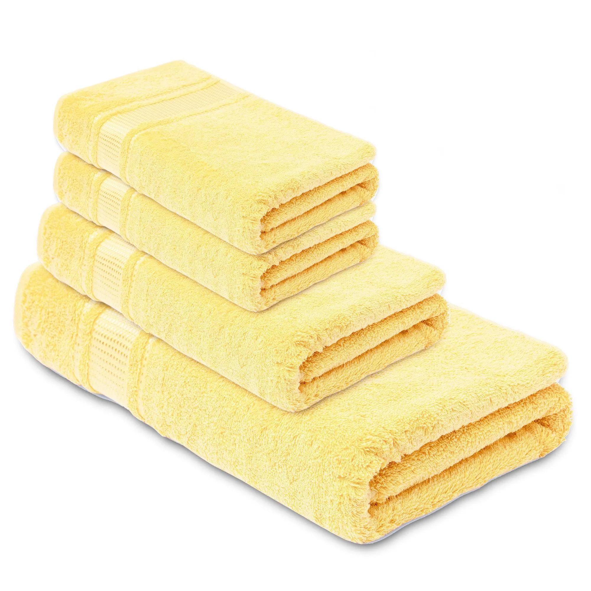 8 Pack Bath Towel Sets