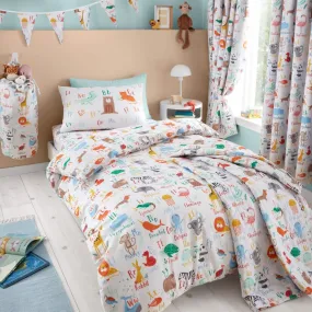 Animal Alphabet Bedding