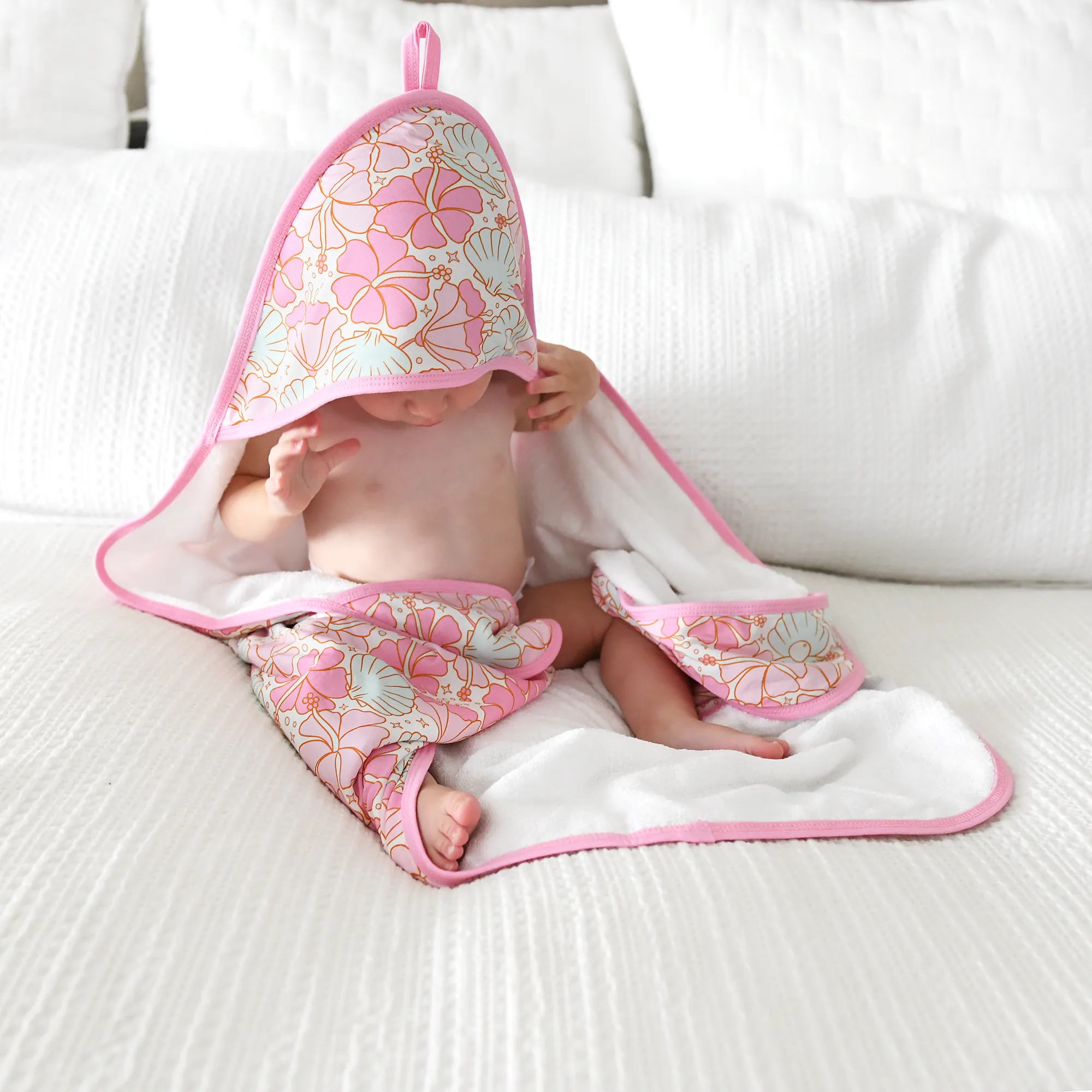 Arielle Plush hooded TOWEL