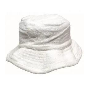 Avenel Floppy Towelling Hat White L