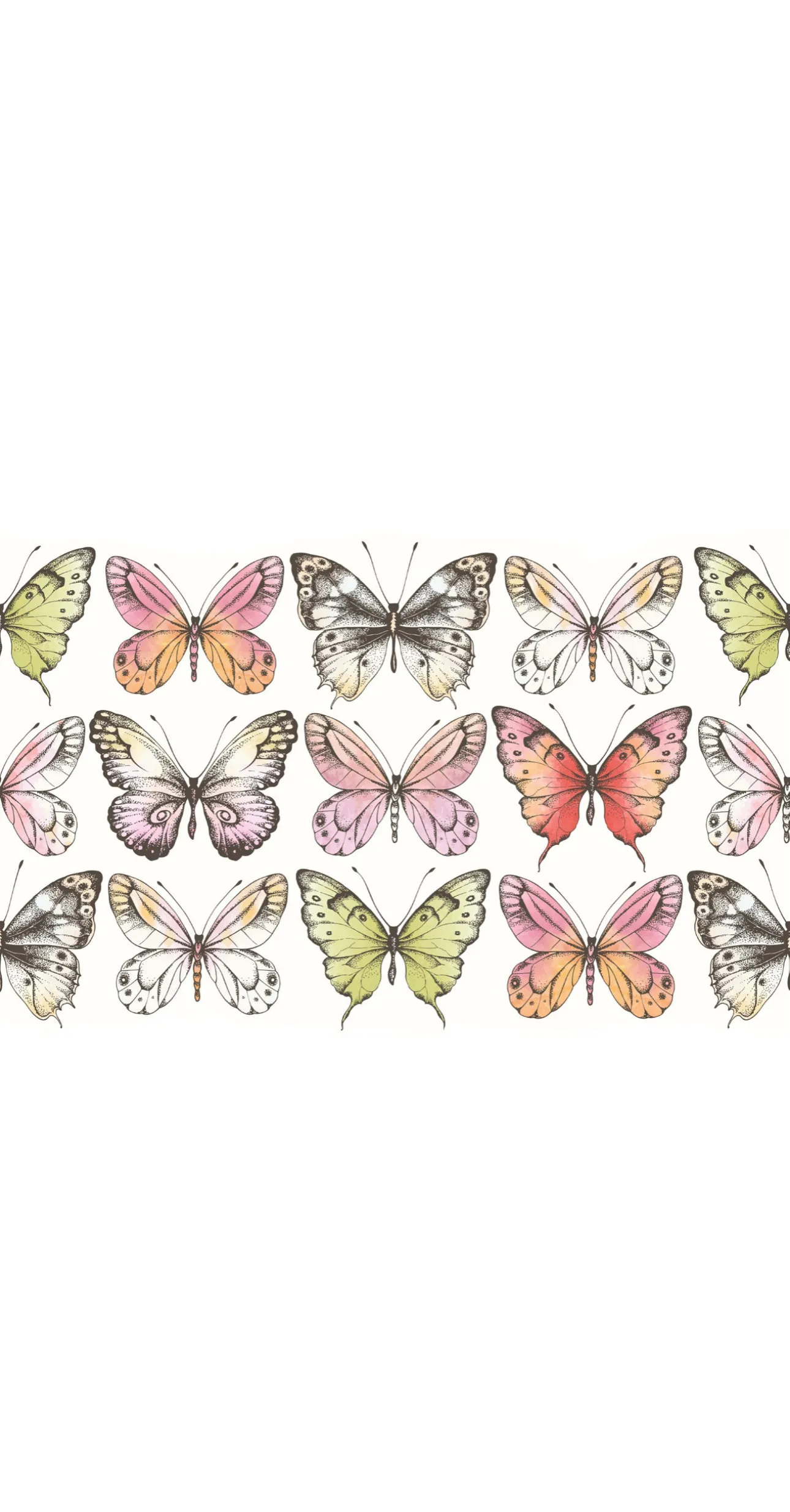 Band of Butterflies - Printed Guest Towel