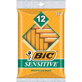 BIC Sensitive Skin Disposable Razors Single-Blade 10 Pack