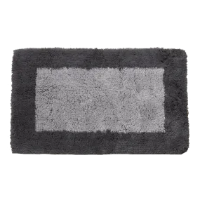 Bicolore Bath Rug Storm/Silver