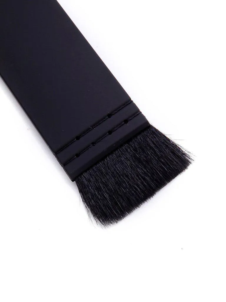 Black Flat Makeup Brushes