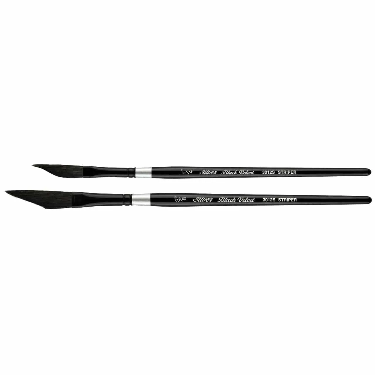 Black Velvet® 3/8" Dagger Striper Short Handled Brush