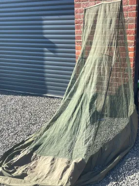 British 1946 Dated Green Mosquito Net