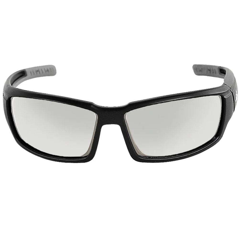 Bullhead Maki Ballistic Rated Safety Glasses, Sport Design with Rubber Nose Piece