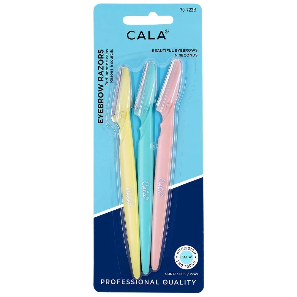 Cala Eyebrow Razor (3Pcs / Pk)