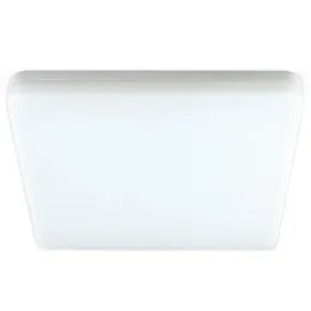 CLEARANCE White Square 28w LED Oyster 5000k MLRSO5028WD