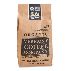 Coffee Whole Bean Dark Organic 16oz  381602