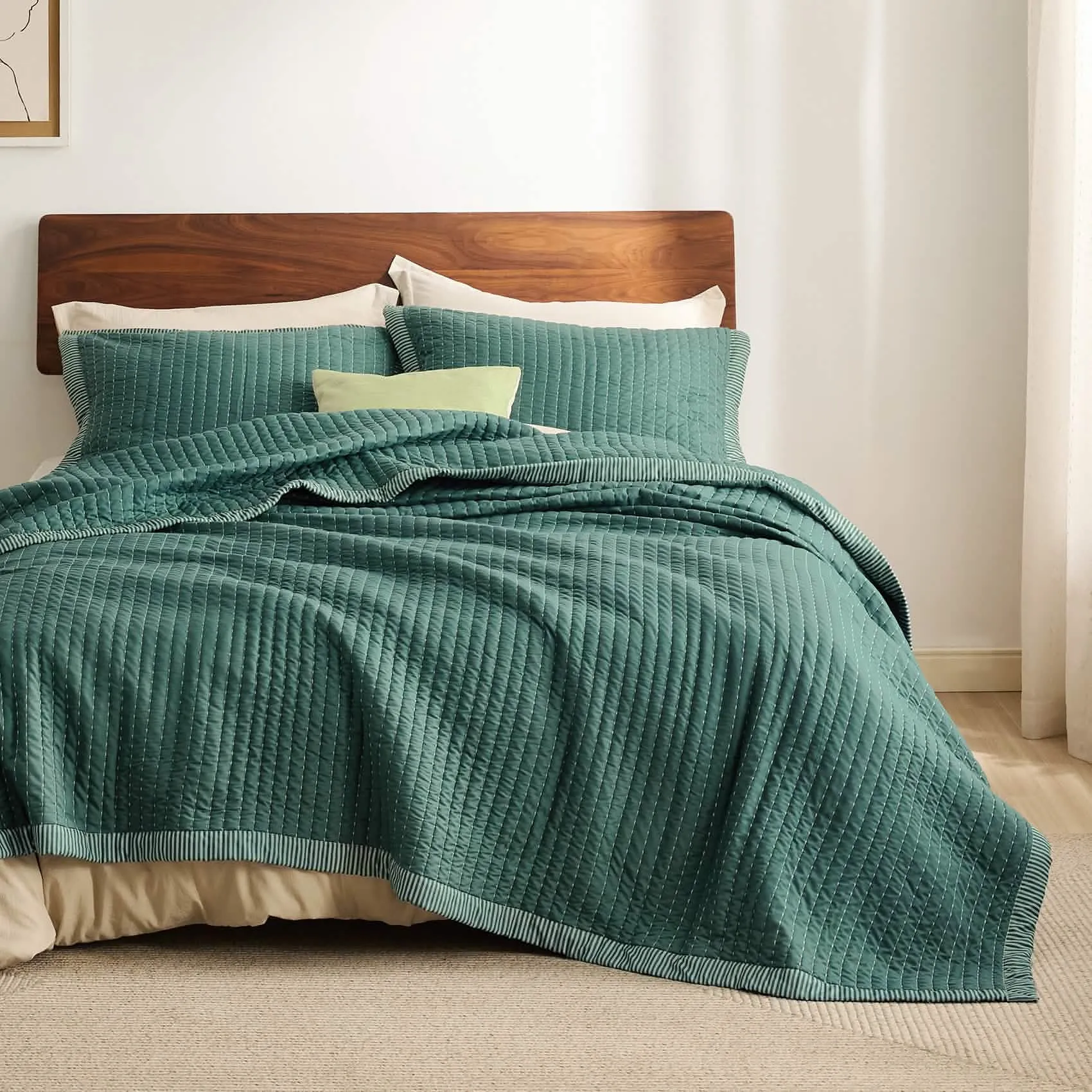 Corduroy Pattern Quilt Set