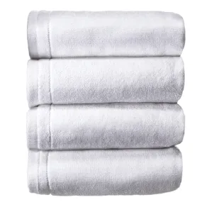 Cotton Hand towels Set of 4 - White