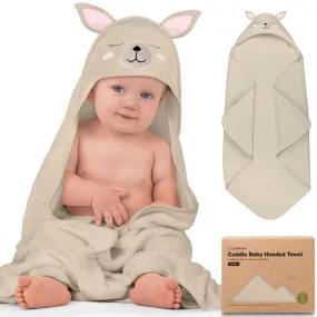 Cuddle Baby Hooded Towel (Alpaca)