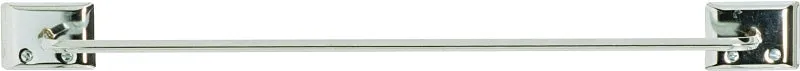 Decko 38110 Towel Bar, 18 in L Rod, Steel, Chrome, Surface :CD: QUANTITY: 1