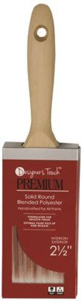 Designer Touch Premium Poly Varnish Brush 2-1/2 Inch