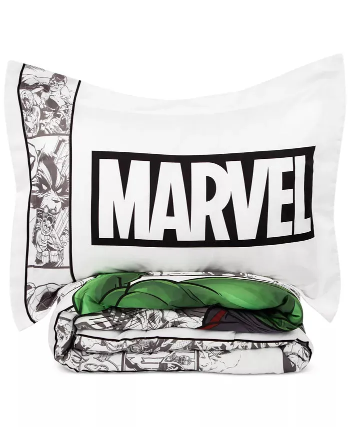 Disney Avengers Comic Punch 6-Pc. Twin Comforter Set - Multi