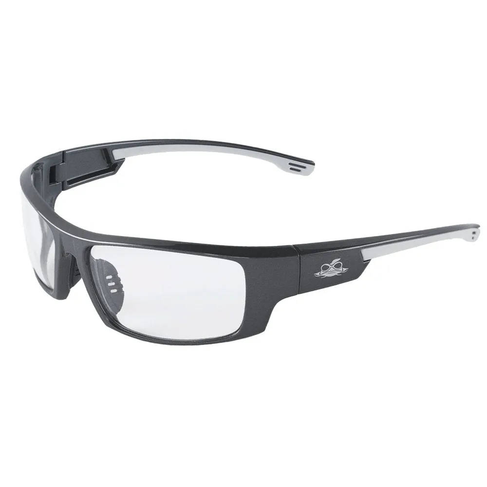 Dorado Clear Anti-Fog Lens with Shiny Pearl Gray Frame, Safety Glasses - BH991AF