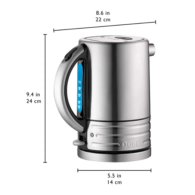 Dualit Architect Jug Kettle 1.5L Brushed Stainless Steel