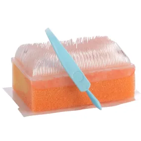 E-Z Scrub 107 Surgical Scrub Brush with Sponge with 4% (CHG) Chlorhexidine Gluconate 30/Box