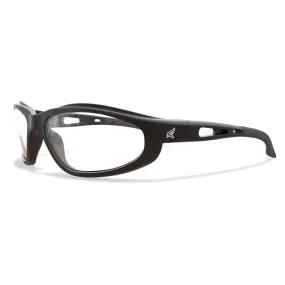 Edge Eyewear Dakura Safety Glasses Clear Lens Black Frame 1 pc