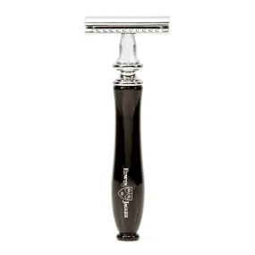 Edwin Jagger Chatsworth Classic Double-Edge Razor in Ebony