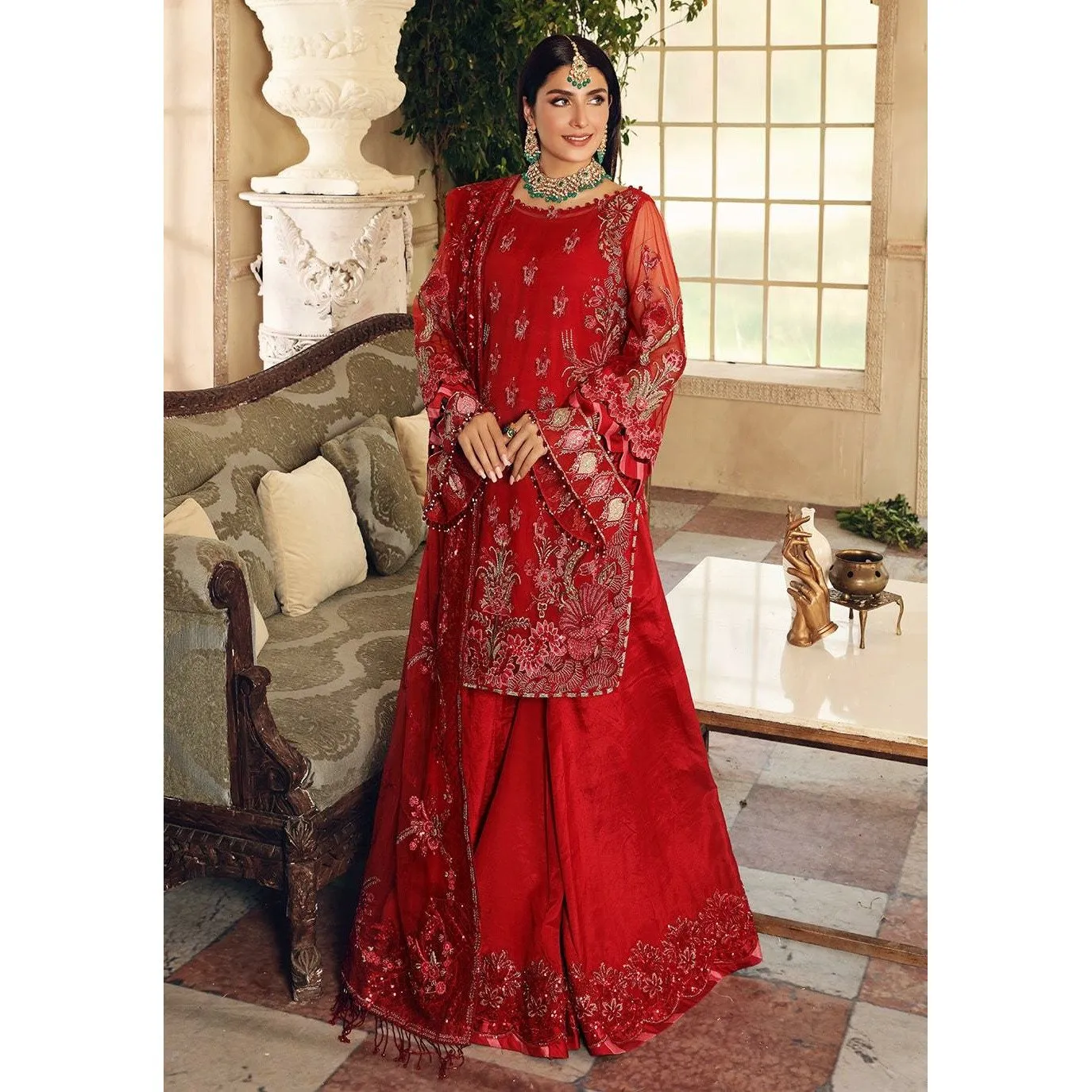 Elaf Celebrations Luxury Handwork Collection – EPC-8 Ruby