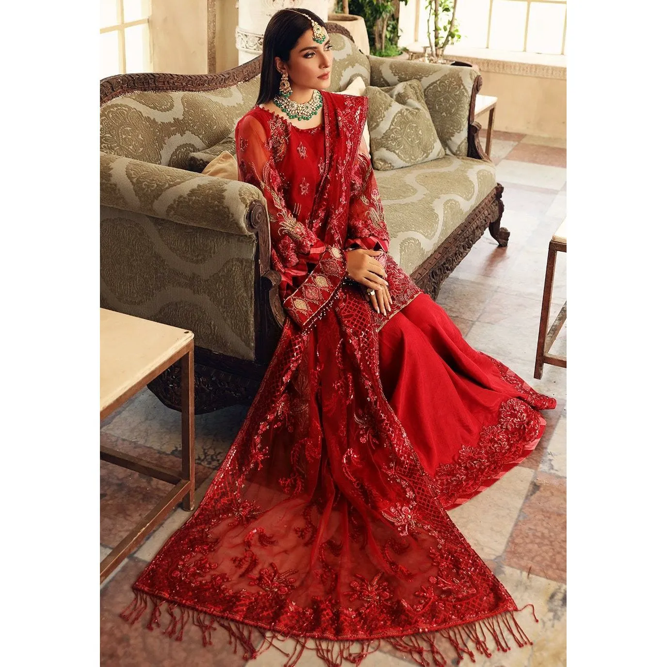 Elaf Celebrations Luxury Handwork Collection – EPC-8 Ruby