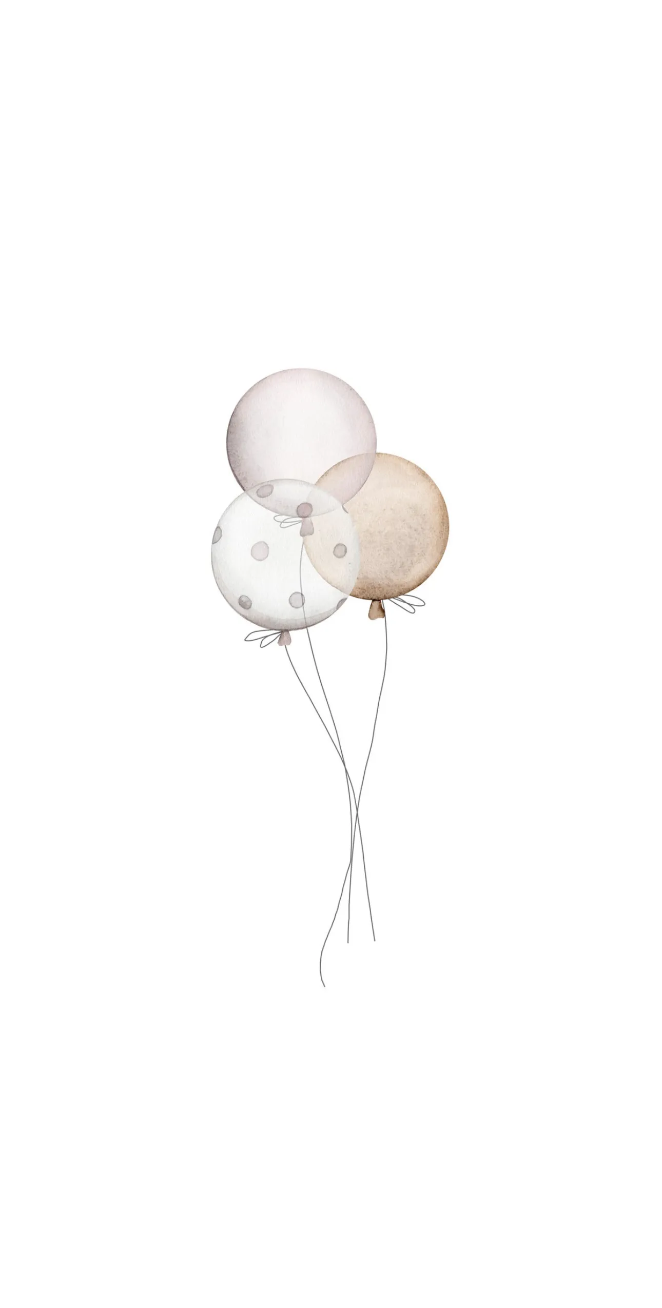 Elegant Balloon - Printed Guest Towel