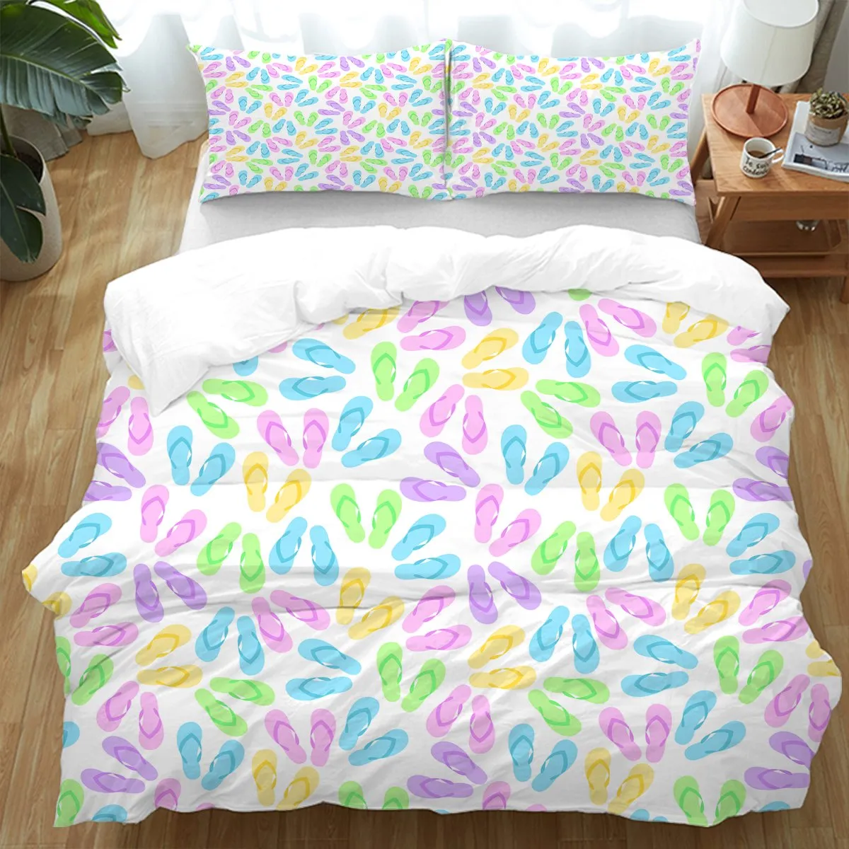 Flip Flops Galore Bedding Set