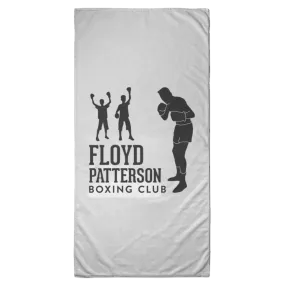 Floyd Patterson Boxing Club Beach Towel - 35x70