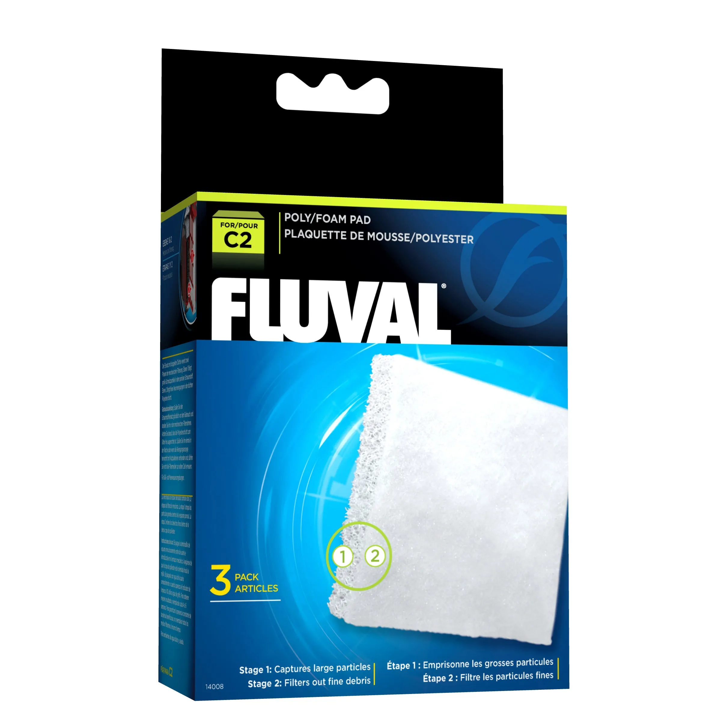 Fluval C2 Poly Foam Pad 3 Pack