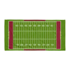 Football Field Beach Towel