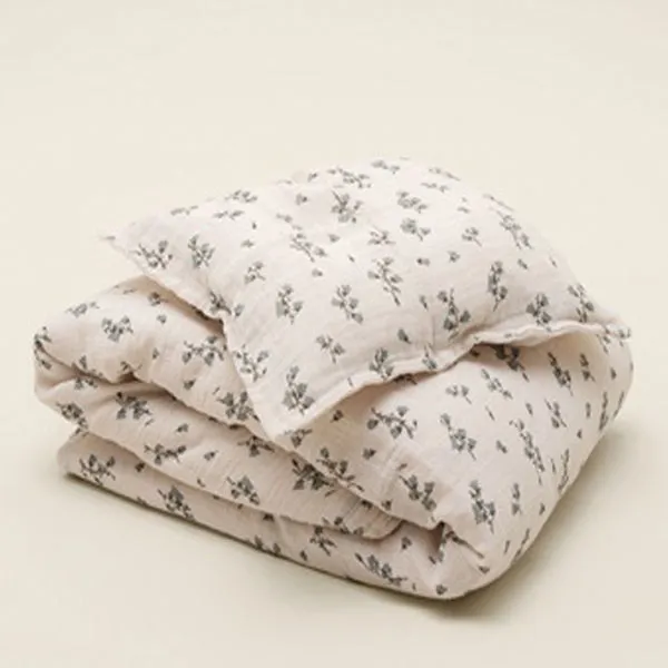 Garbo&Friends Muslin Bedset / Duvet Cover Set – Bluebell