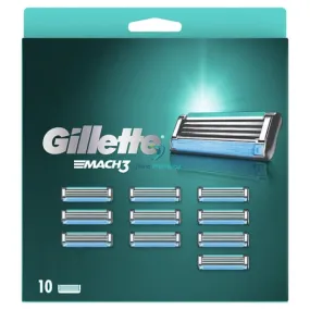 Gillette Mach 3 Razor Set - 10 Pack