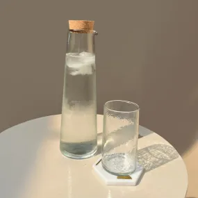 Glass Carafe with Cork Lid