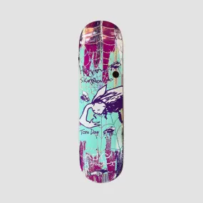 Heroin Tom Day Flies Symmetrical Razor Edge Skateboard Deckd - 8.5 Inches