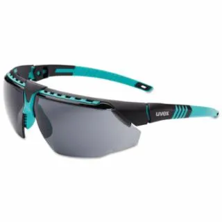 Honeywell Uvex-  Avatar Eyewear, Gray Lens, Anti-Fog, Teal Frame