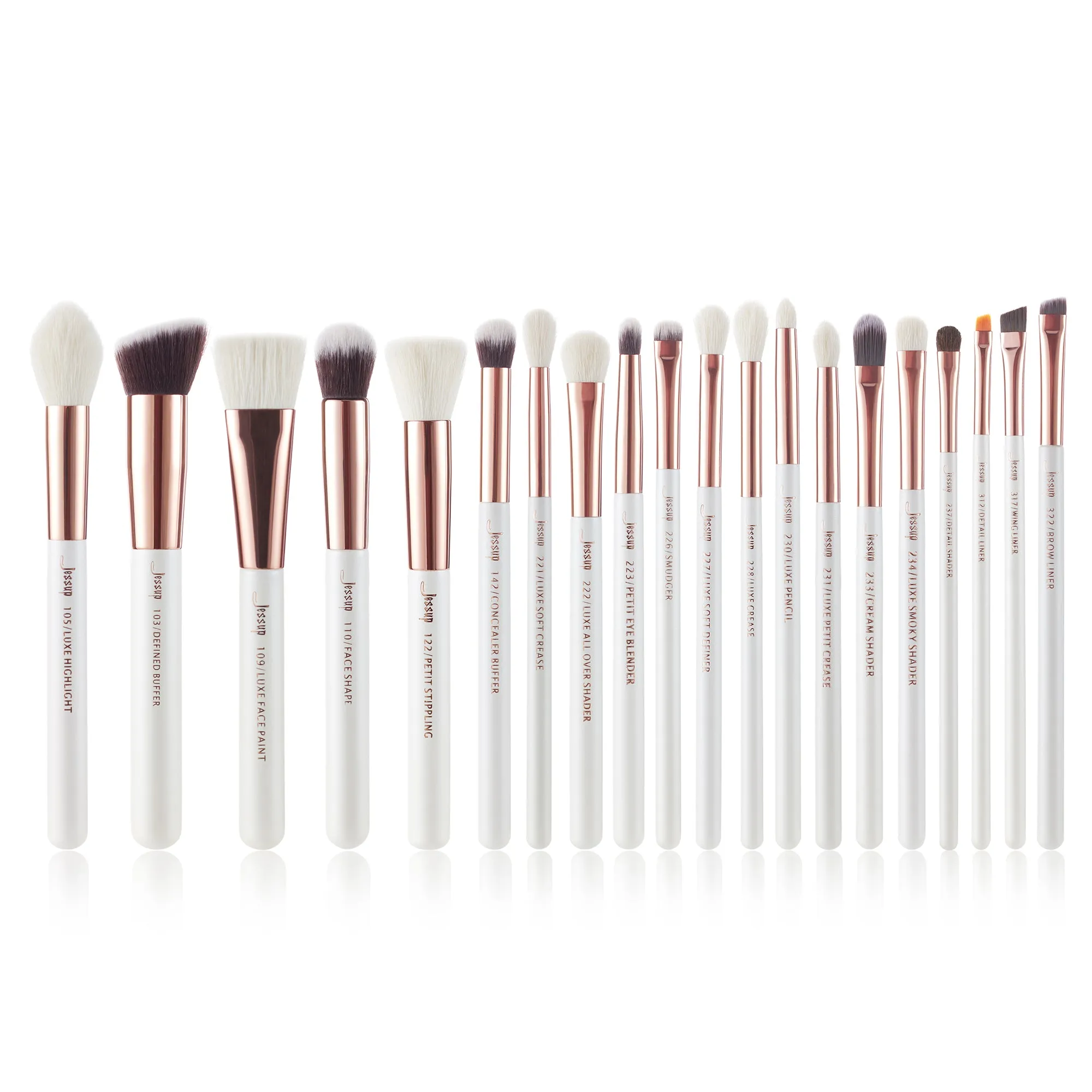 Individual 20Pcs Makeup Brush Set T225