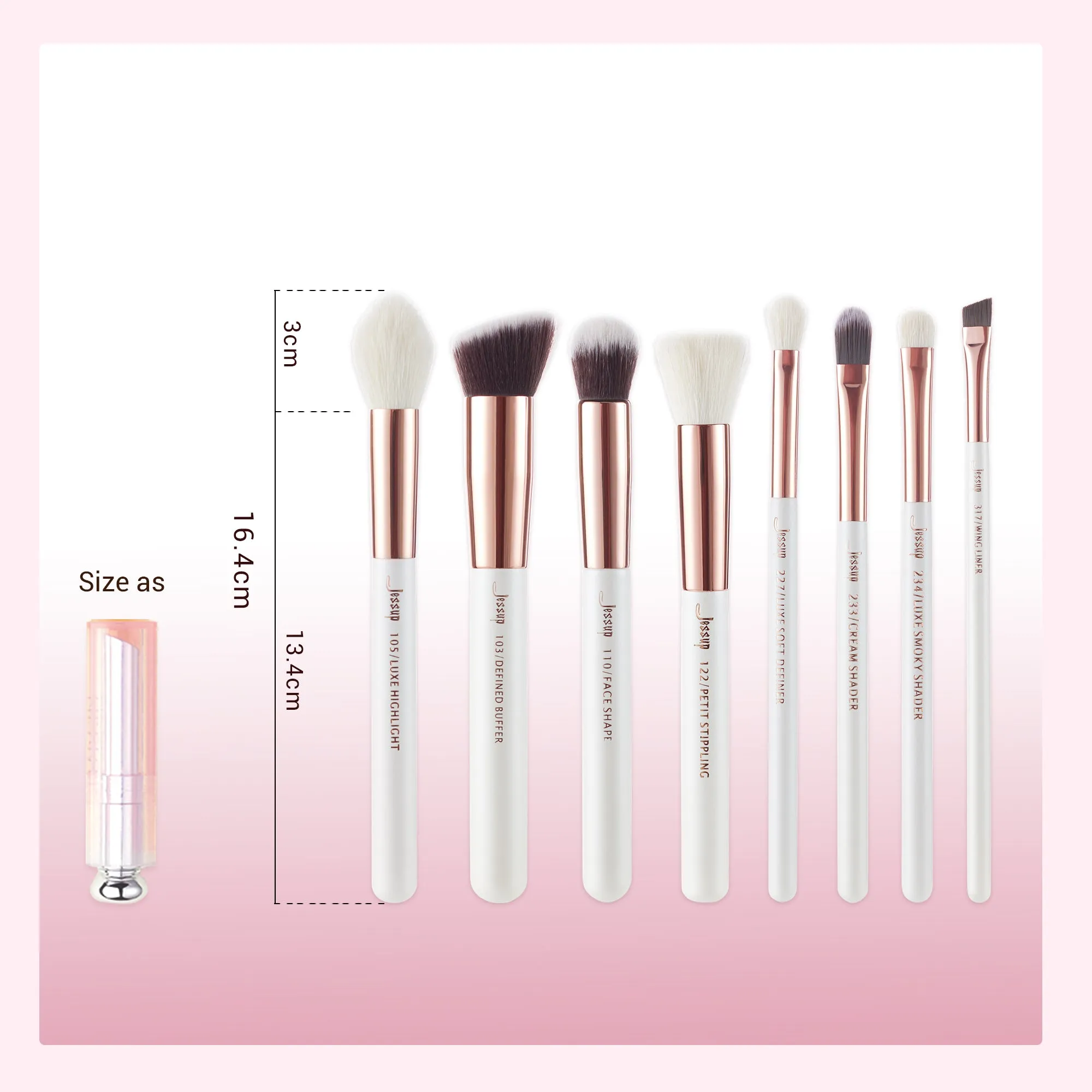 Individual 20Pcs Makeup Brush Set T225