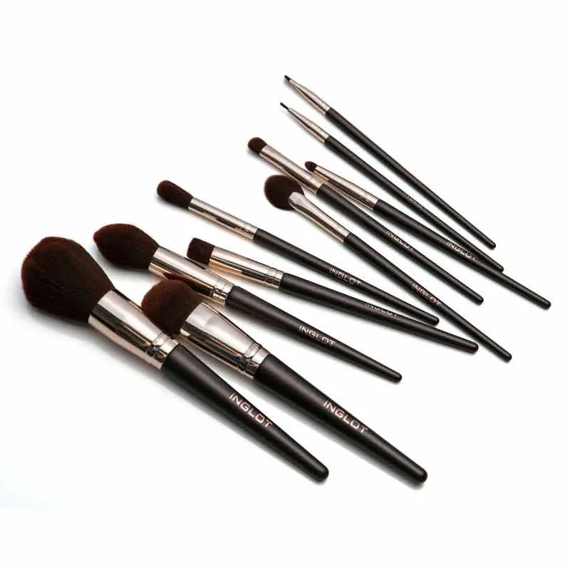 Inglot Brush Set in Chocolate Case