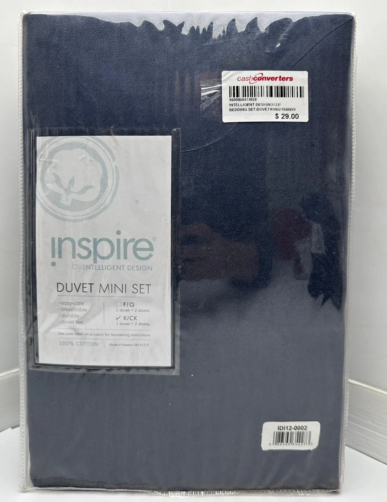 Intelligent Design 104"X90" Duvet King Size Bedding Set