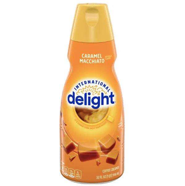 International Delight Caramel Macchiato Coffee Creamer, 32 oz