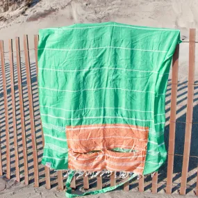 IRIS BOHO BEACH BAG/TOWEL